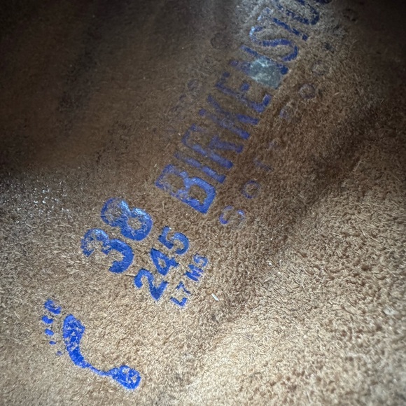 Birkenstock Black Suede BOSTON Clogs Closed Toe Sandals Clogs Slip On Women’s 7 - Picture 9 of 11